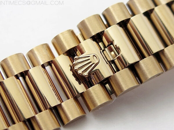 Day Date 40mm 228238 Gain Weight RG/tungsten APSF 1:1 Best Edition Brown Dial Sticks Markers on RG President Bracelet A2836 – Bild 16