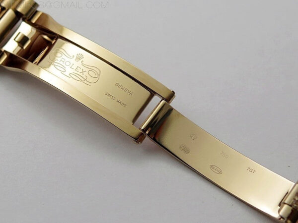 Day Date 40mm 228238 Gain Weight RG/tungsten APSF 1:1 Best Edition Brown Dial Sticks Markers on RG President Bracelet A2836 – Bild 17