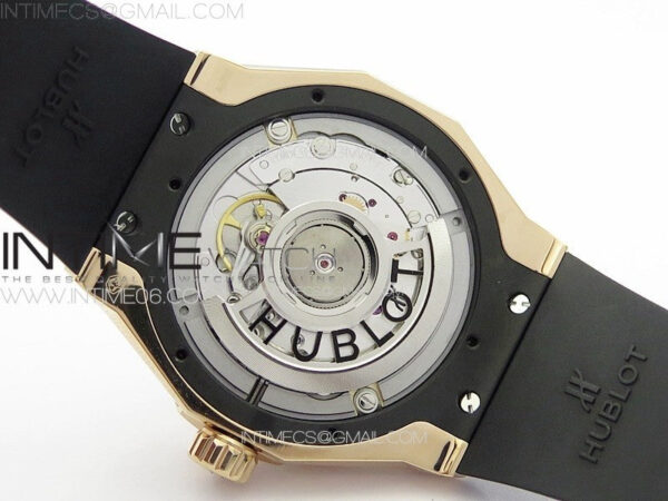 Classic Fusion Orlinski RG Full Diamonds APSF 1:1 Best Edtion Black Faceted Dial on Black Rubber Strap A2892 – Bild 18