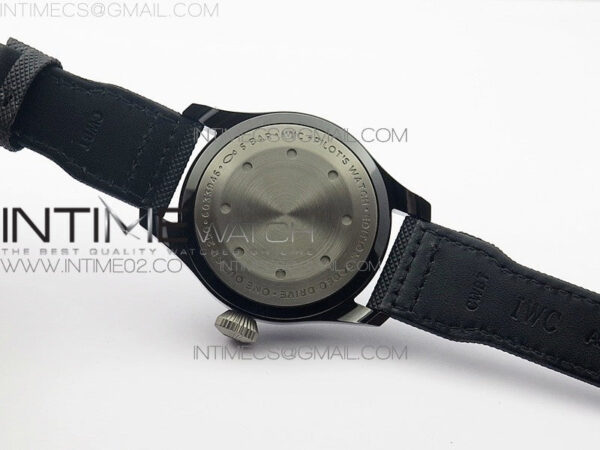 Big Pilot Real PR IW502003 Real Ceramic V2 ZF 1:1 Best Edition on Black Calfskin Strap A51111 – Bild 19
