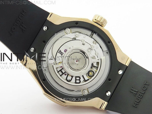Classic Fusion Orlinski RG Full Diamonds APSF 1:1 Best Edtion Black Faceted Dial on Black Rubber Strap A2892 – Bild 19