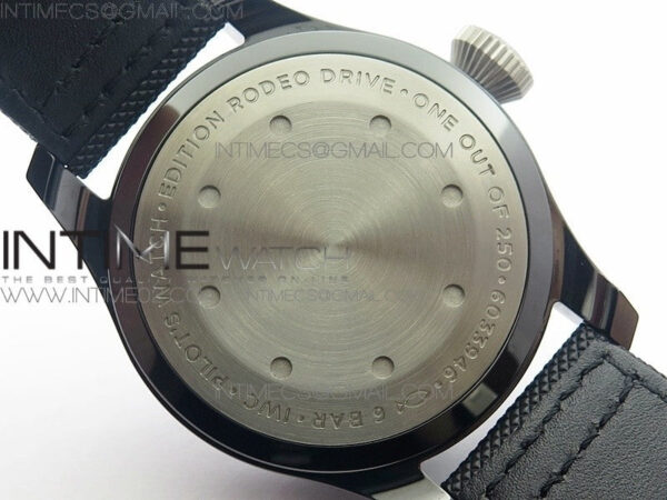 Big Pilot Real PR IW502003 Real Ceramic V2 ZF 1:1 Best Edition on Black Calfskin Strap A51111 – Bild 20