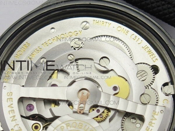 Big Pilot Real PR IW502003 Real Ceramic V2 ZF 1:1 Best Edition on Black Calfskin Strap A51111 – Bild 23