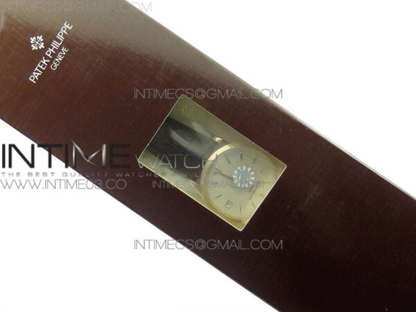 Calatrava 5296R RG ZF 1:1 Best Edition Ivory Dial On Brown Leather Strap 324CS (Free box) – Bild 51