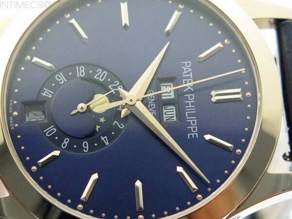Annual Calendar Complications 5396 RG GRF Best Edition Blue dial on Blue leather strap A324 – Bild 4