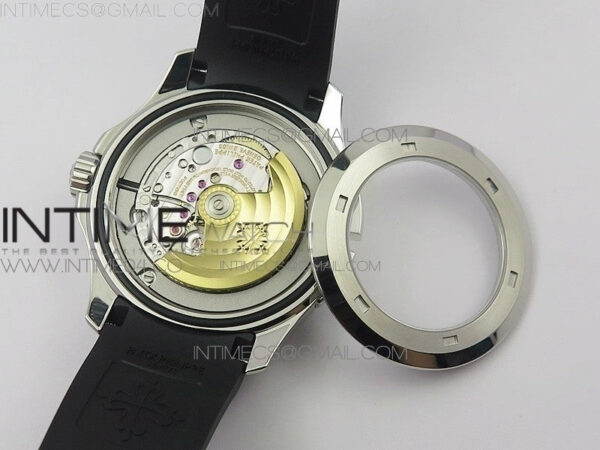 Aquanaut 5164A SS GRF Best Edition Black Dial on Black Rubber Strap A324 – Bild 19
