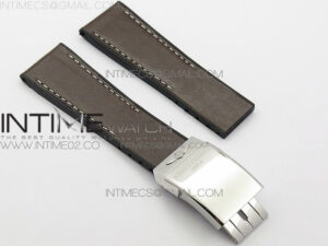 Copy of Breitling Blue Gummy Rubber Strap 24/20 + Genuine Clasp