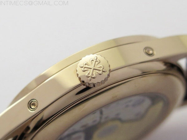 Annual Calendar Complications 5396 RG GRF Best Edition Blue dial T Crystal Markers on Blue leather strap A324 – Bild 10