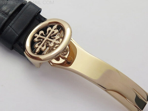 Annual Calendar Complications 5396 RG GRF Best Edition Blue dial T Crystal Markers on Blue leather strap A324 – Bild 12