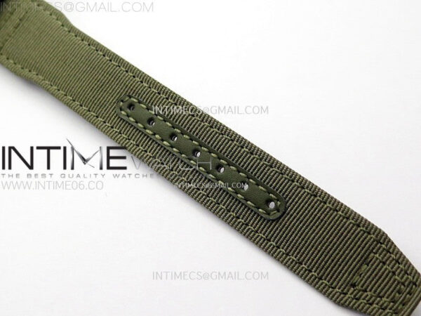 Big Pilot IW329801 Real Ceramic M+F 1:1 Best Edition Black Dial on Green Calfskin Strap SEIKO 8N-24 – Bild 15