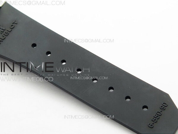 Classic Fusion Orlinski SS Full Diamonds APSF 1:1 Best Edtion Black Faceted Dial on Black Rubber Strap A2892 – Bild 16