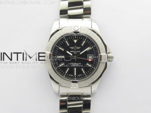 Avenger Automatic 43mm SS B50 Best Edition Black Dial on SS Bracelet A2824