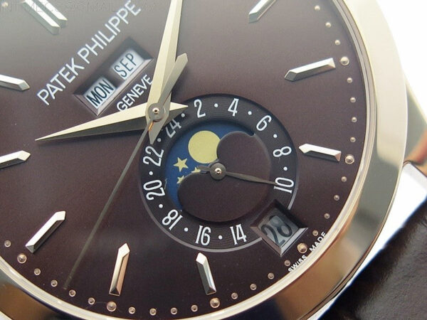 Annual Calendar Complications 5396 RG GRF Best Edition Black dial on Brown leather strap A324 – Bild 5