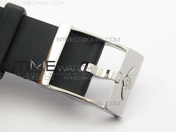 Challenger Chronograph SS White Dial on Rubber Strap A7750 (Free rubber strap) – Bild 9