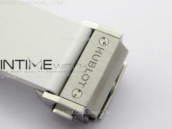 Classic Fusion Orlinski SS APSF 1:1 Best Edtion White Faceted Dial on Black Rubber Strap A2892 – Bild 11
