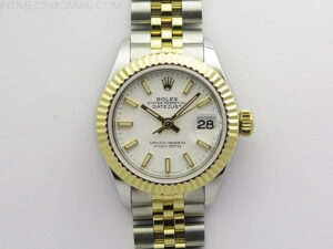 Datejust 28mm 279173 SS/YG BP Best Edition White Sticks Markers Dial on SS/YG Jubilee Bracelet ETA2671