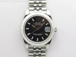 Datejust 31mm 278271 SS BP Best Edition Black Stick Markers Dial on Jubilee Bracelet
