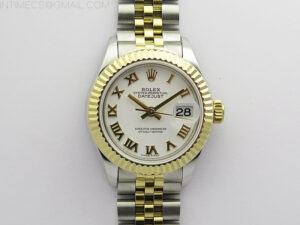 Datejust 28mm 279173 SS/YG BP Best Edition White Roman Markers Dial on SS/YG Jubilee Bracelet ETA2671