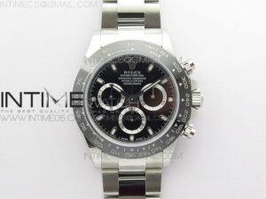 Daytona 116500 VRF 1:1 Best Edition Black Dial on SS Bracelet A7750 V2