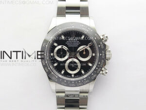 Daytona 116500LN 904L SS Case APSF 1:1 Best Edition Black Dial On 904L SS Bracelet SH4130