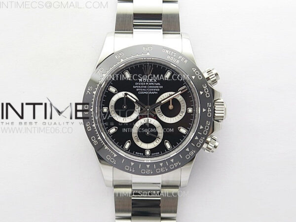 Daytona 116500LN 904L SS Case APSF 1:1 Best Edition Black Dial On 904L SS Bracelet SH4130
