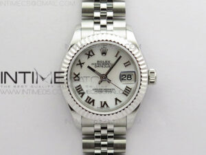 Datejust 28mm 279174 SS BP Best Edition White Roman Markers Dial on SS Jubilee Bracelet ETA2671