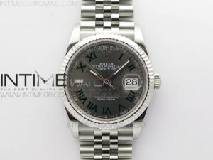 DateJust 36 SS 126234 BP 1:1 Best Edition Gray Dial on Jubilee Bracelet