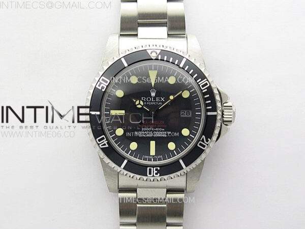 Vintage Sea Dweller Red 1665 JKF Best Edition Double A2836