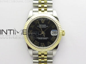 Datejust 31mm 278273 SS/YG BP Best Edition Black Roman Markers Dial on SS/YG Jubilee Bracelet