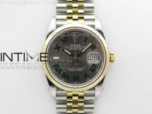 DateJust 36 SS/YG 126203 JDF 1:1 Best Edition Gray Dial on Jubilee Bracelet