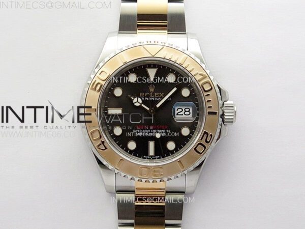 Yacht-Master 116621 904L/RG VSF 1:1 Best Edition Brown Dial On 904L/RG Bracelet VS3135