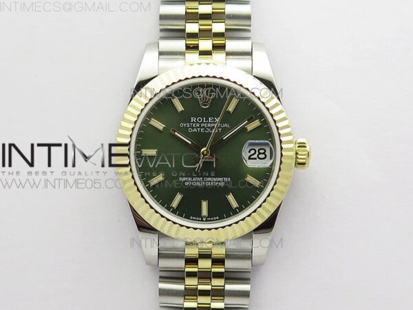 Datejust 31mm 278273 SS/YG BP Best Edition Gray Stick Markers Dial on SS/YG Jubilee Bracelet