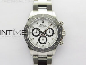 Daytona 116500LN BTF 1:1 Best Edition White Dial on 904L SS Case and Bracelet SA4130
