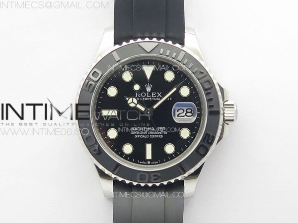 Yacht-Master 42mm 226659 APSF Best Edition 3D Black Ceramic Bezel on Oysterflex Strap SA3235