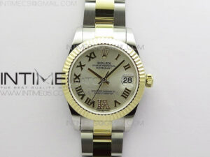 Datejust 31mm 278273 SS/YG BP Best Edition Silver Roman Markers Dial on SS/YG Oyster Bracelet