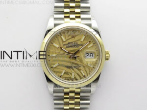 DateJust 36 SS/YG 126203 JDF 1:1 Best Edition New YG Dial on Jubilee Bracelet