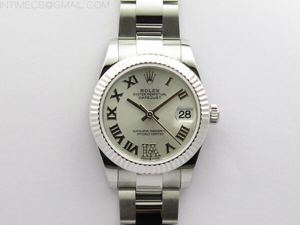 Datejust 31mm 278273 SS BP Best Edition Silver Roman Markers Dial on Oyster Bracelet