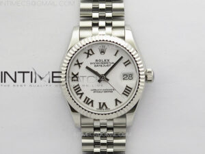 DateJust 31mm 178271 SS APSF Best Edition White Dial Roman Markers on Jubilee Bracelet A2824