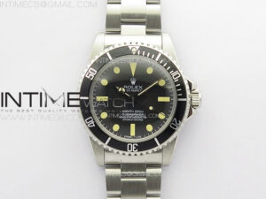 Vintage Submariner 1680 No Date SS JKF Best Edition Black Dial on SS Bracelet (Style3) A2836