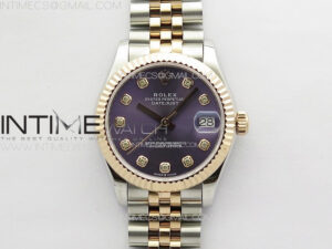 DateJust 31mm 178271 SS/RG APSF Best Edition Blue Dial Crystal Markers on Jubilee Bracelet A2824