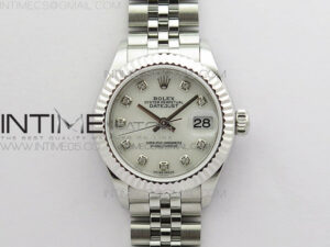 Datejust 28mm 279174 SS BP Best Edition White MOP Crystal Markers Dial on SS Jubilee Bracelet ETA2671