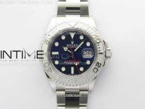 Yacht-Master 126622 904L Steel Clean F 1:1 Best Edition Blue Dial on SS Bracelet VR3235