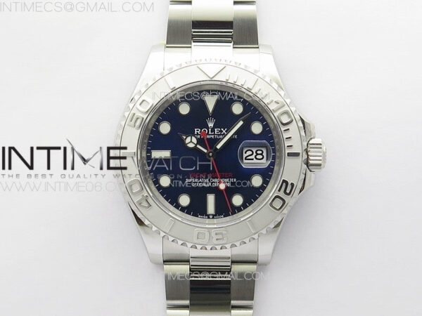 Yacht-Master 126622 904L Steel Clean F 1:1 Best Edition Blue Dial on SS Bracelet VR3235