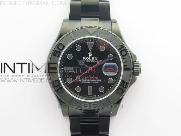 Yacht-Master 116622 DLC VRF Best Edition Black Dial on DLC Bracelet VR3135