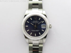 Datejust 31mm 278273 SS BP Best Edition Blue Stick Markers Dial on Oyster Bracelet