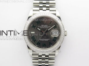 DateJust 36 SS 126284 BP 1:1 Best Edition New Blue Dial on Jubilee Bracelet