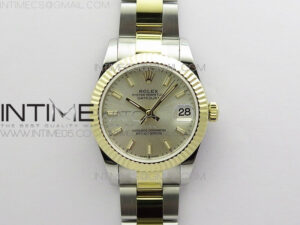 Datejust 31mm 278273 SS/YG BP Best Edition Silver Stick Markers Dial on SS/YG Oyster Bracelet