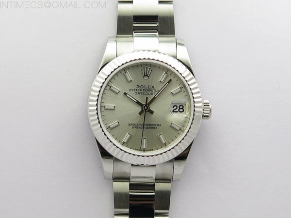 Datejust 31mm 278273 SS BP Best Edition Silver Stick Markers Dial on Oyster Bracelet