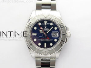 Yacht-Master 126622 904L C+F 1:1 Best Edition Blue Dial on SS Bracelet VR3235