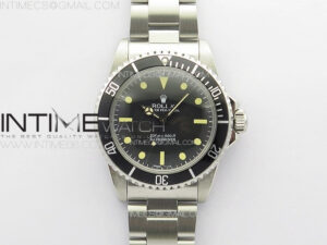 Vintage Submariner 1680 No Date SS JKF Best Edition Black Dial on SS Bracelet (Style1)A2836